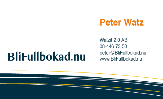 Visitkort BliFullbokad 2015