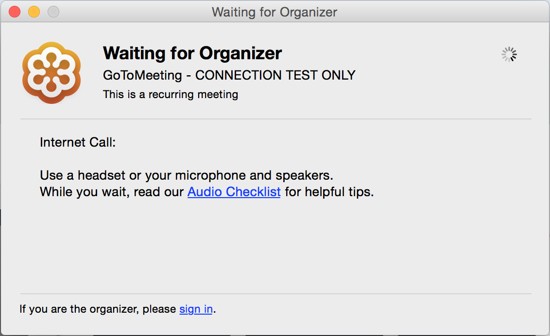 gotowebinar test end